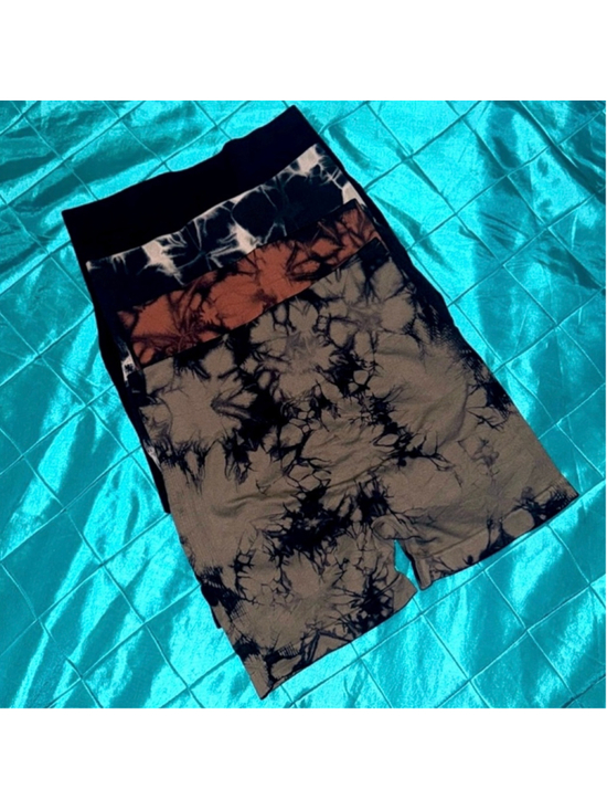 Unbranded Pants - Women's Tie-Dye Bike Shorts Size S